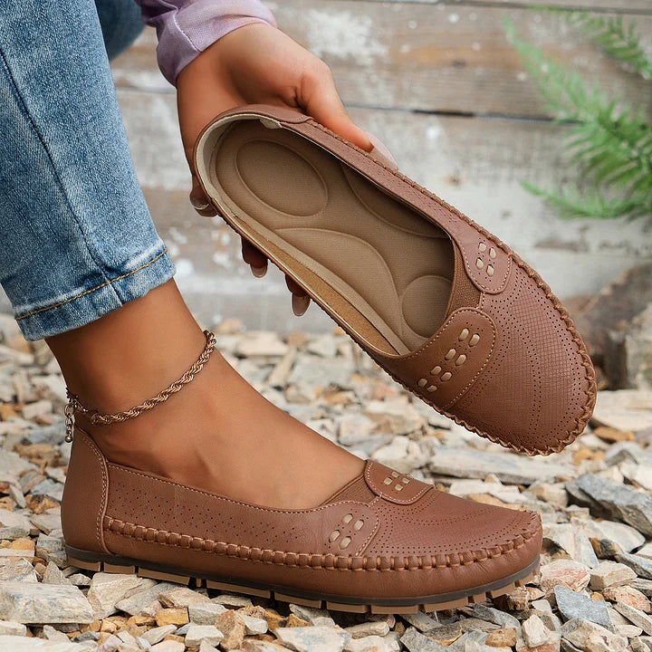 Mocassins Orthopédiques À Enfiler Femme | Décontracté