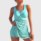 Robe De Bain Une Pièce Froncée Femme | Froncé