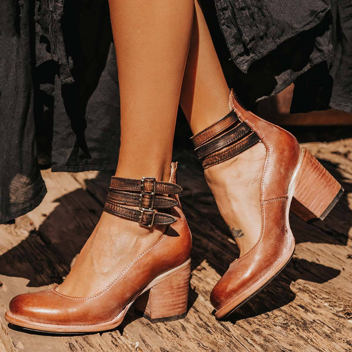 Bottes Cowboy Femme | Talon Carré