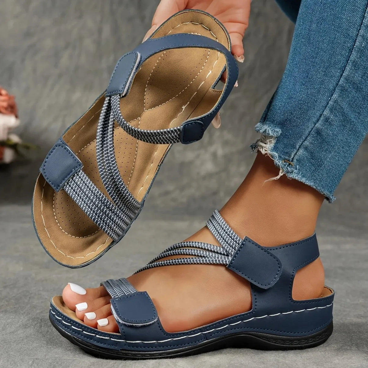 Sandales Orthopédiques Confort Femme | Décontracté