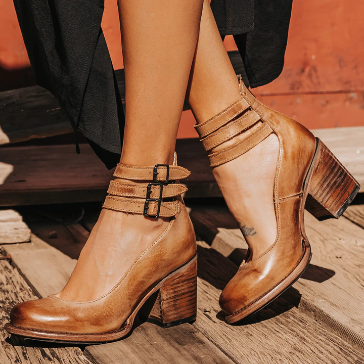 Bottes Cowboy Femme | Talon Carré