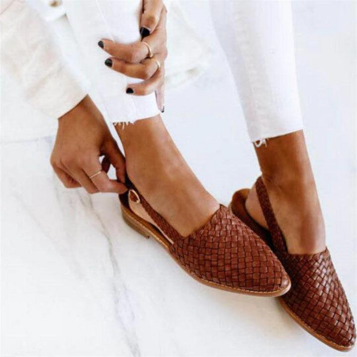 Chaussures Plates Slingback Femme | Décontracté