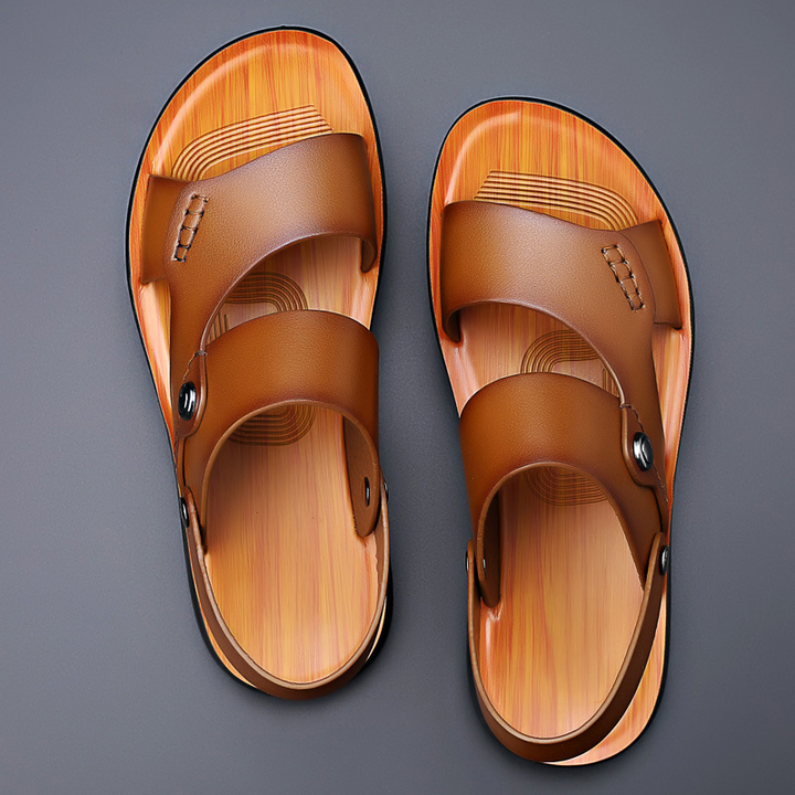 Sandales Bout Ouvert Homme | À Bride
