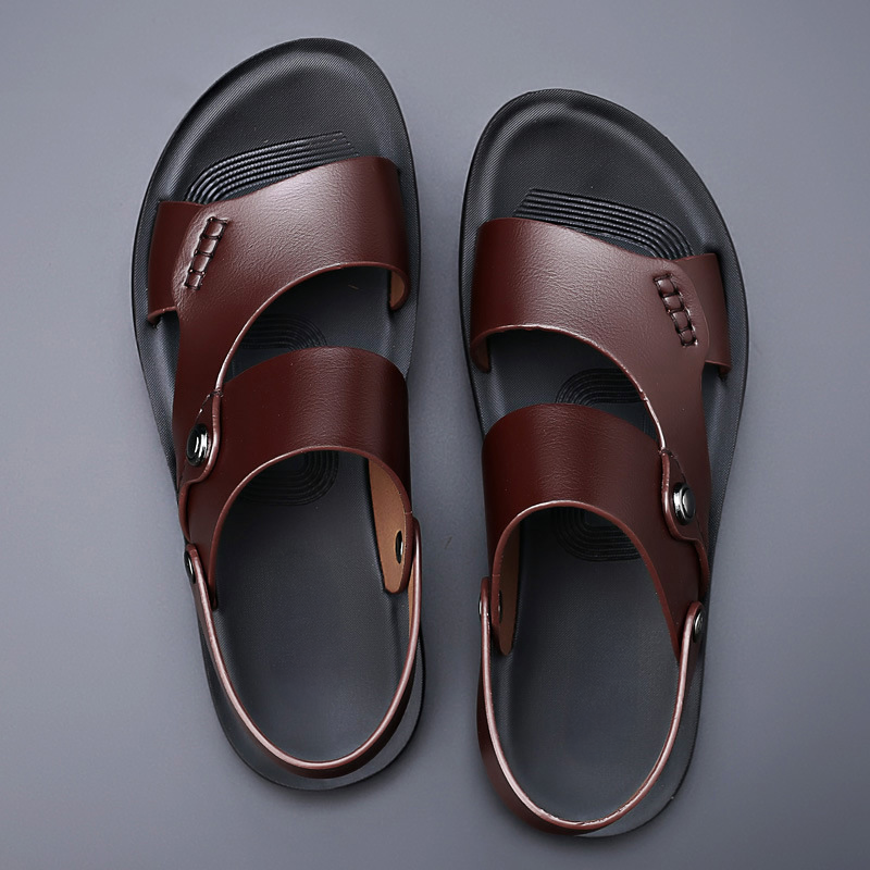 Sandales Bout Ouvert Homme | À Bride
