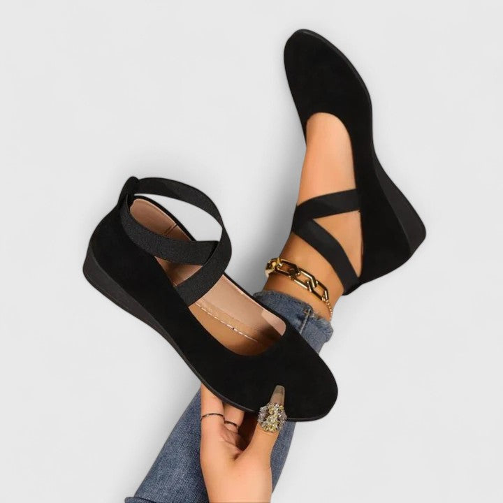 Chaussures Plates À Bride Orthopédiques Femme | À Enfiler