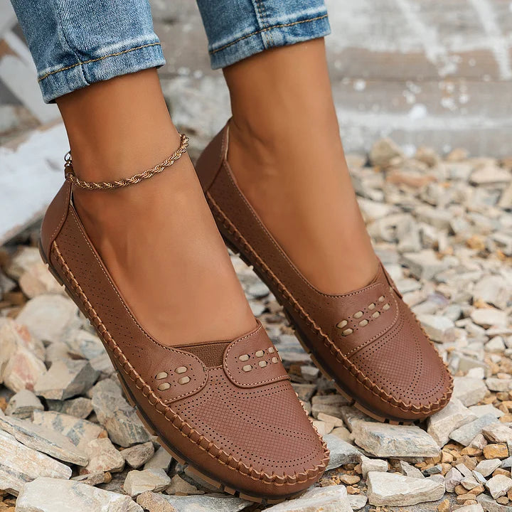 Mocassins Orthopédiques À Enfiler Femme | Décontracté