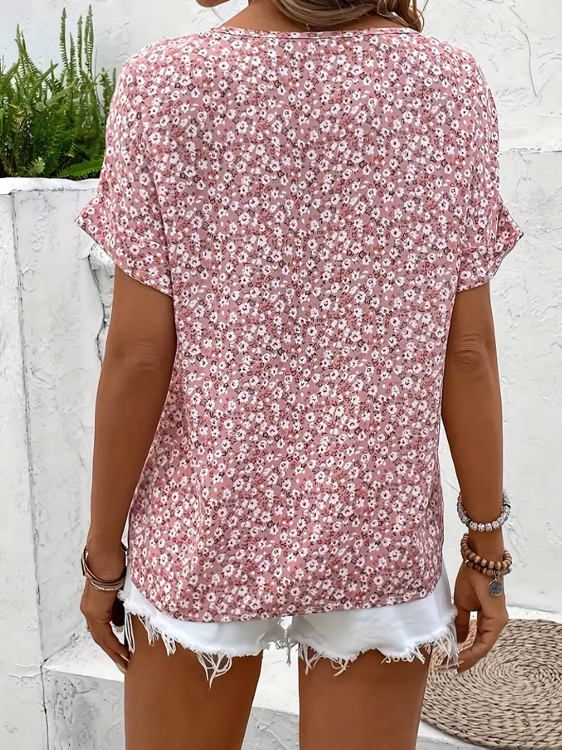 Blouse Boutonnée Décontractée Femme | Été
