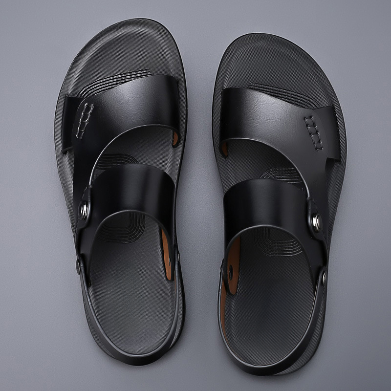 Sandales Bout Ouvert Homme | À Bride