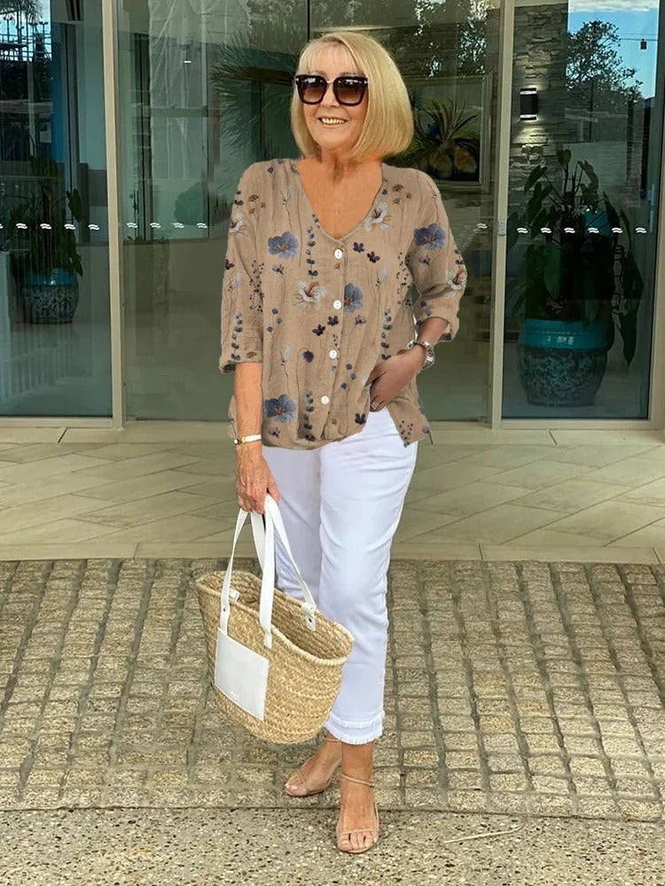 Blouse Florale Femme | Été