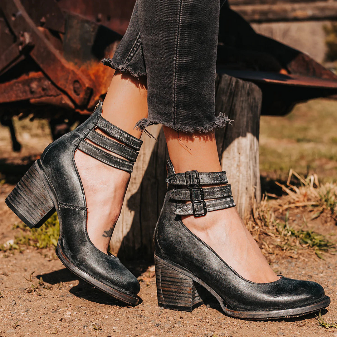 Bottes Cowboy Femme | Talon Carré