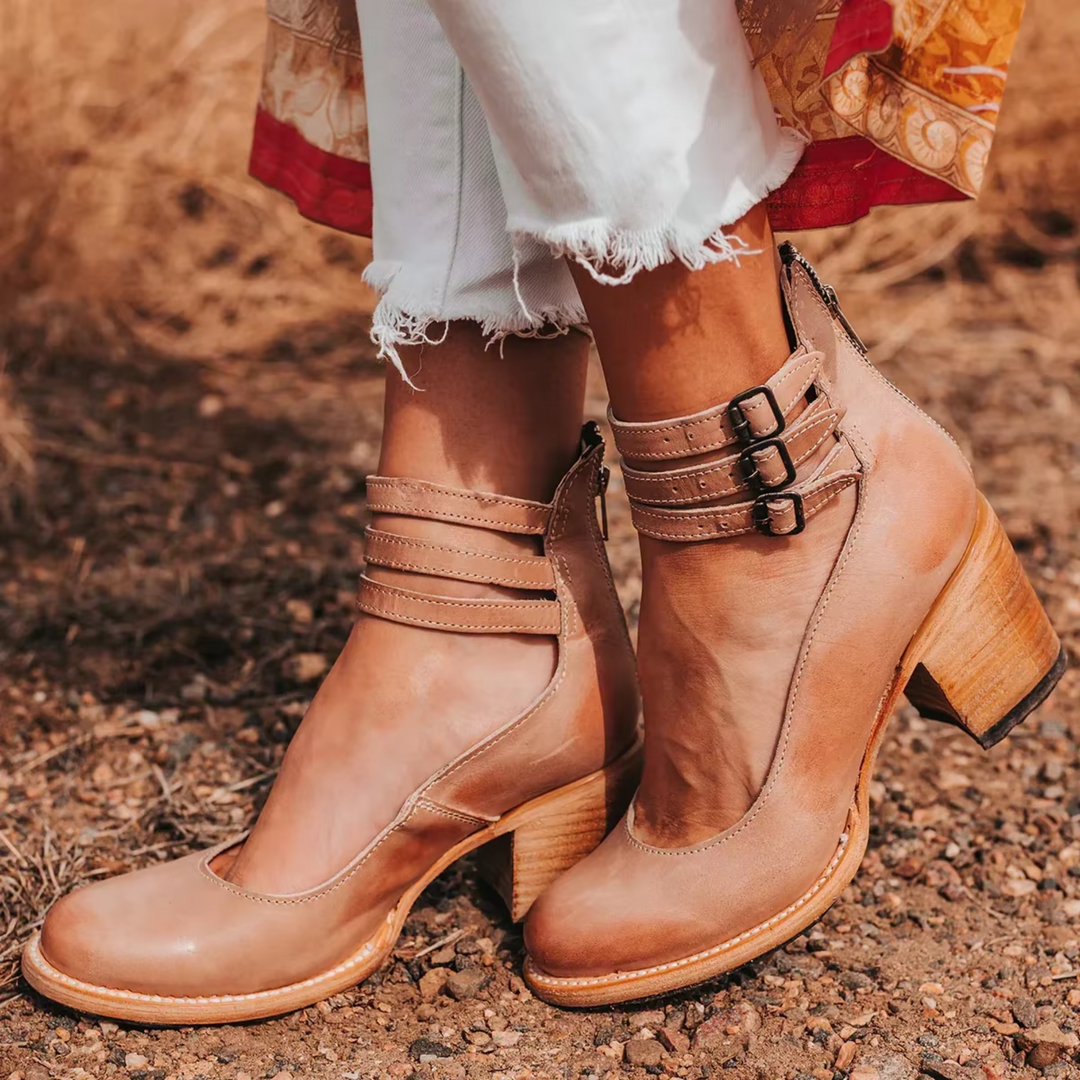 Bottes Cowboy Femme | Talon Carré