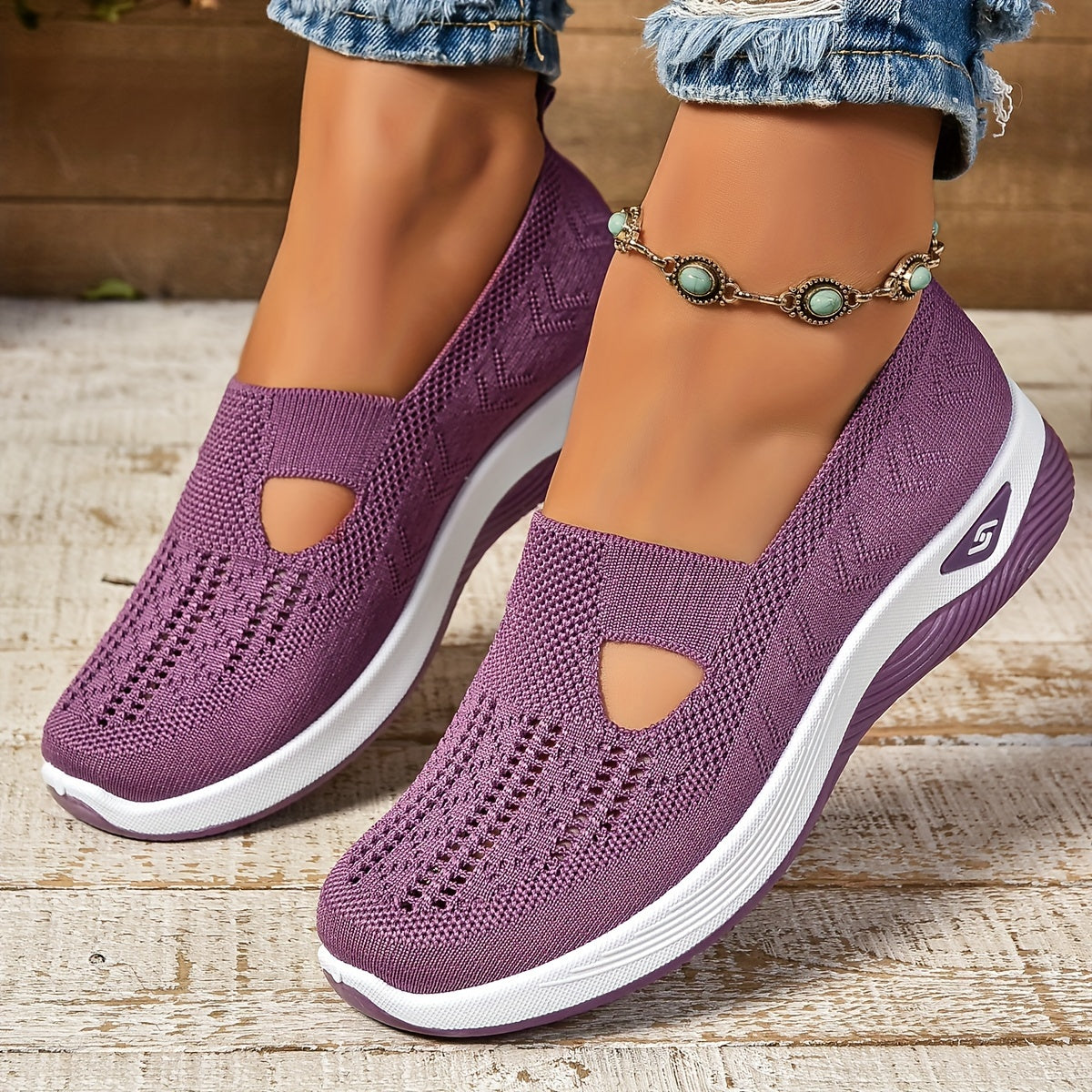 Baskets Orthopédiques À Enfiler Femme | Respirant
