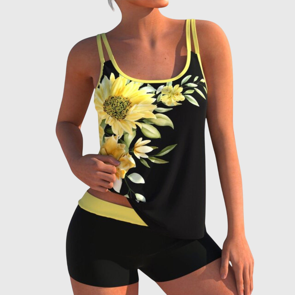 Ensemble Tankini Et Short Imprimé Femme | Floral