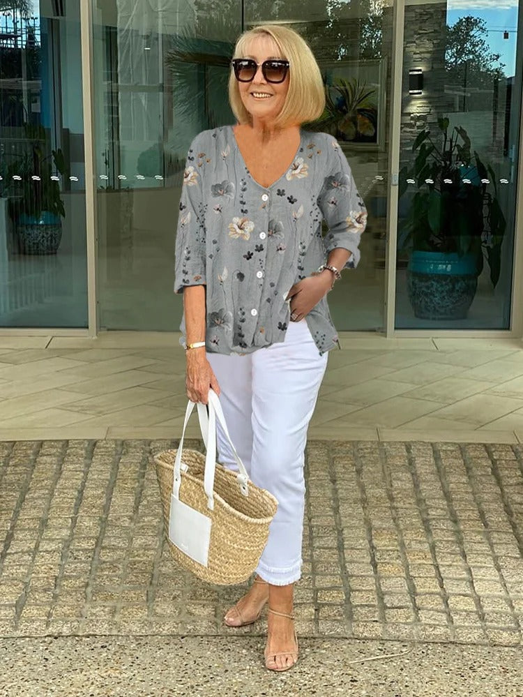 Blouse Florale Femme | Été