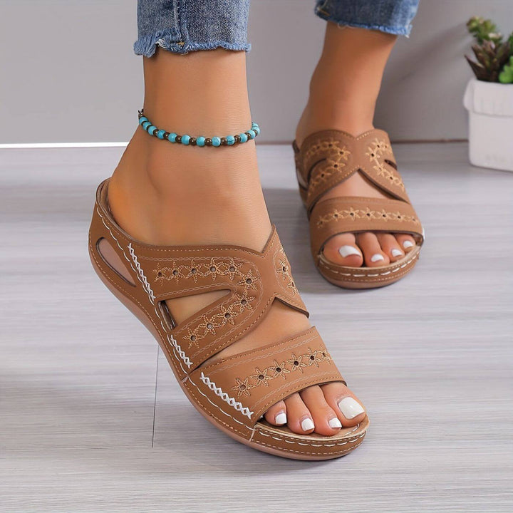Sandales Orthopédiques Femme | Compensées