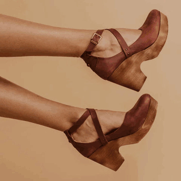 Chaussures Mary Jane Plateforme Femme | Épais