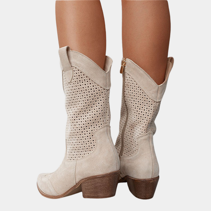 Bottes Cowboy Femme | Talon Carré