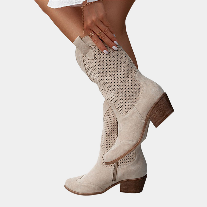 Bottes Cowboy Femme | Talon Carré