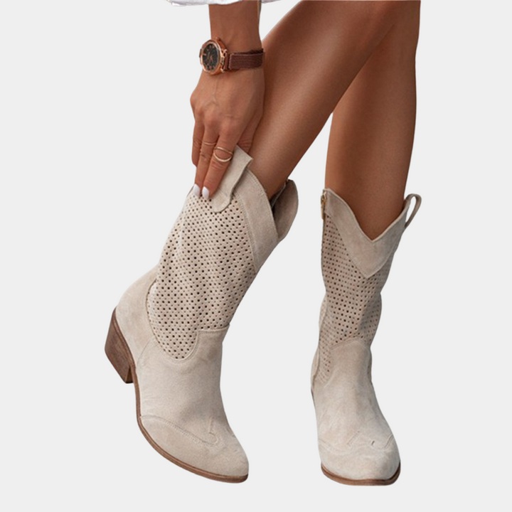 Bottes Cowboy Femme | Talon Carré