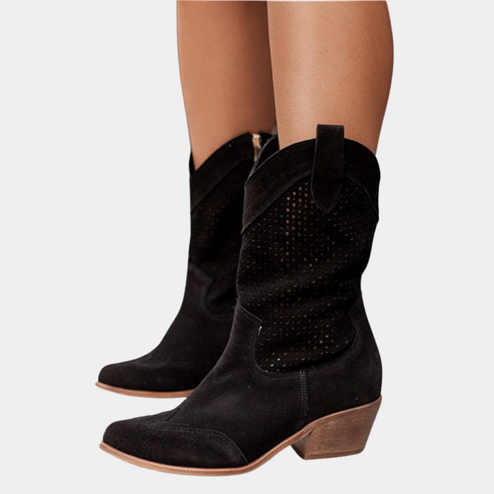 Bottes Cowboy Femme | Talon Carré