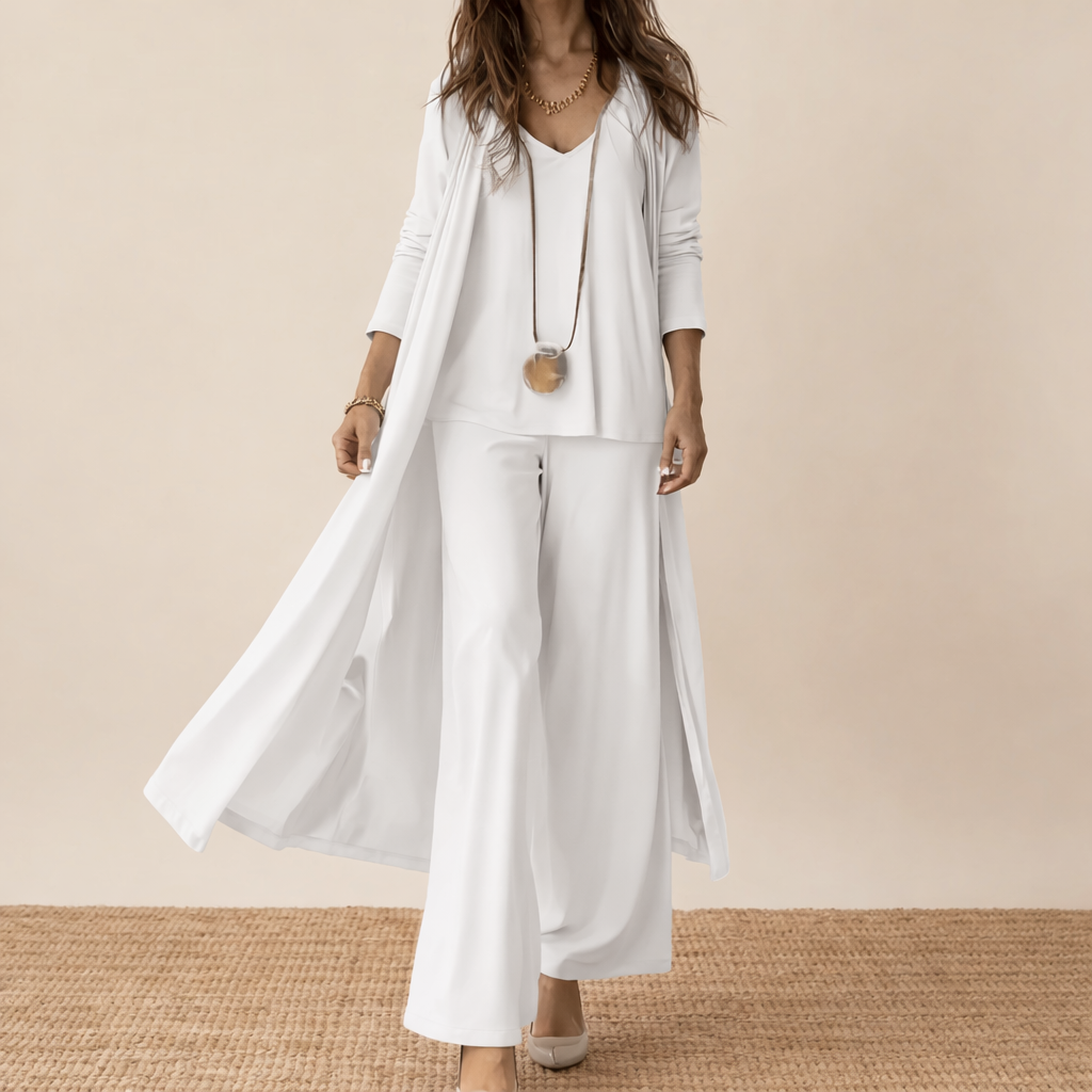 Ensemble Trois Pièces Ample Femme | Manches Longues