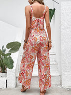 Ensemble Deux Pièces Floral Femme | Été