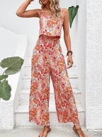 Ensemble Deux Pièces Floral Femme | Été