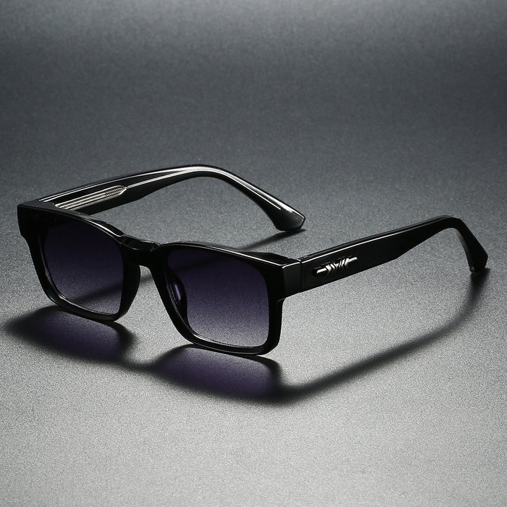 Lunettes de soleil homme polarisées carrées style décontracté