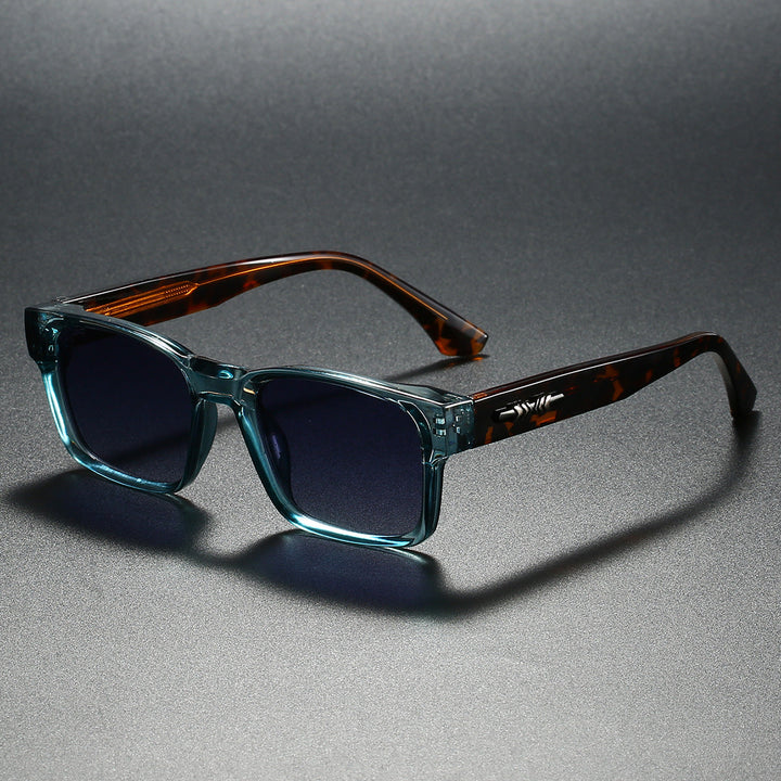Lunettes de soleil homme polarisées carrées style décontracté