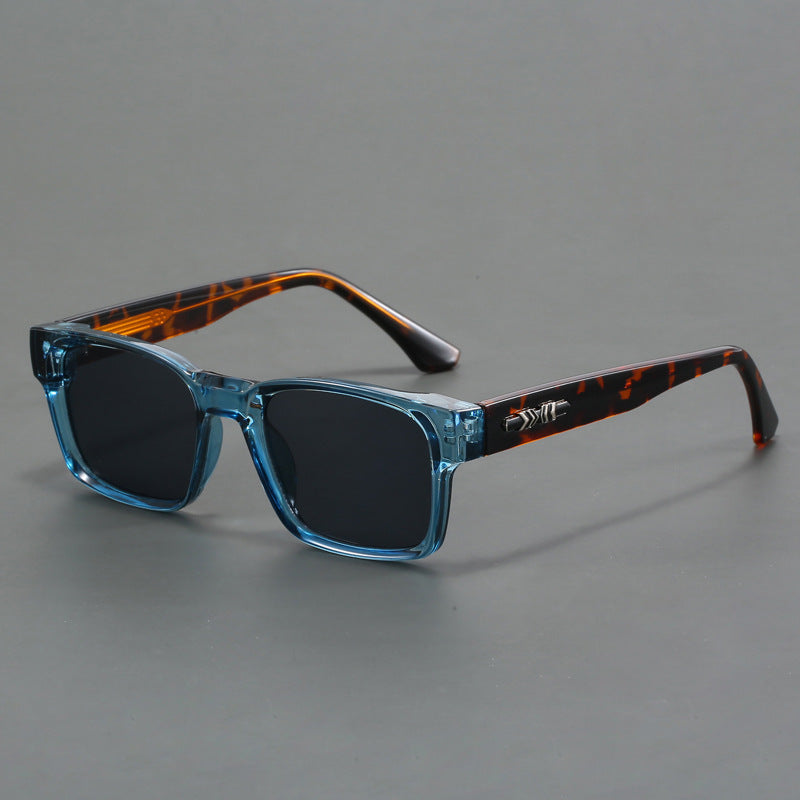 Lunettes de soleil homme polarisées carrées style décontracté