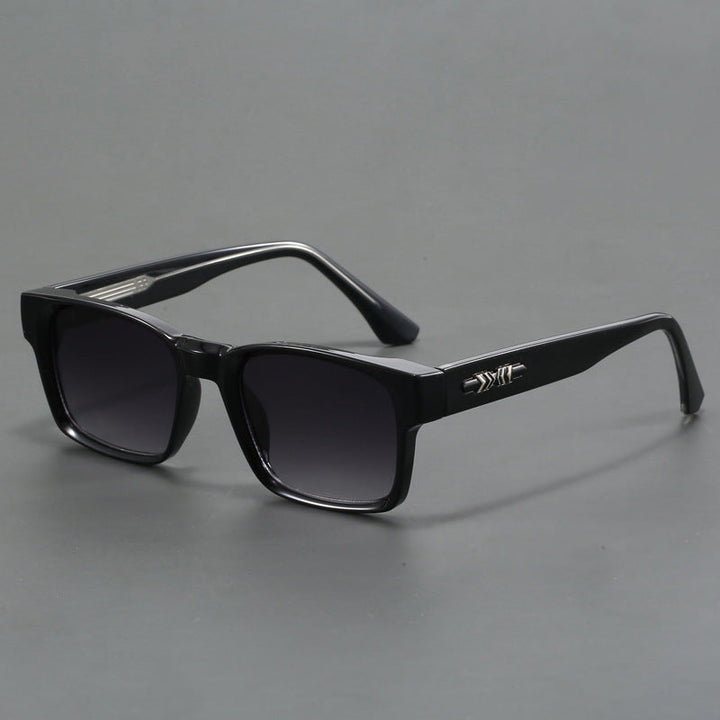 Lunettes de soleil homme polarisées carrées style décontracté