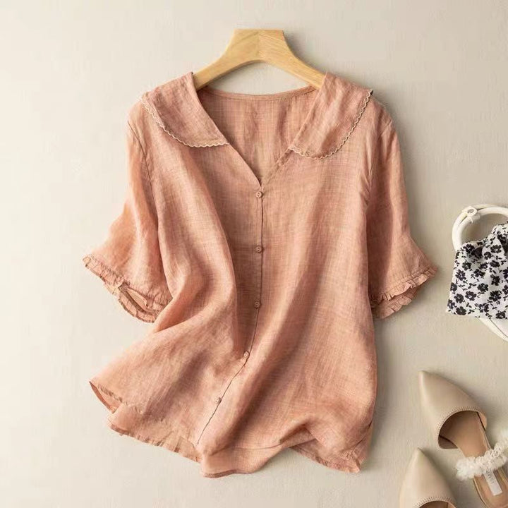 Blouse D’été Femme | Manches Courtes