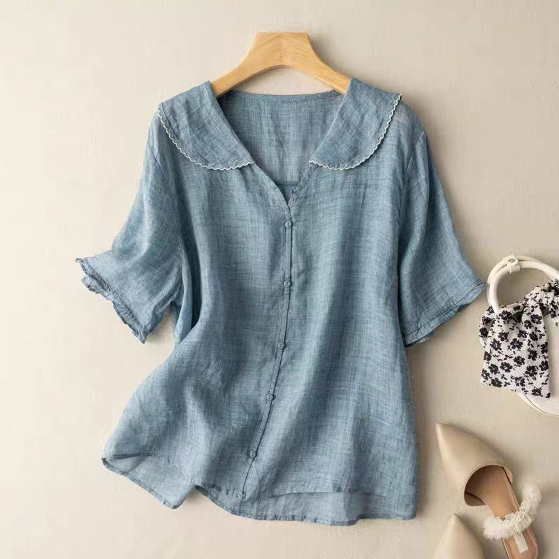 Blouse D’été Femme | Manches Courtes