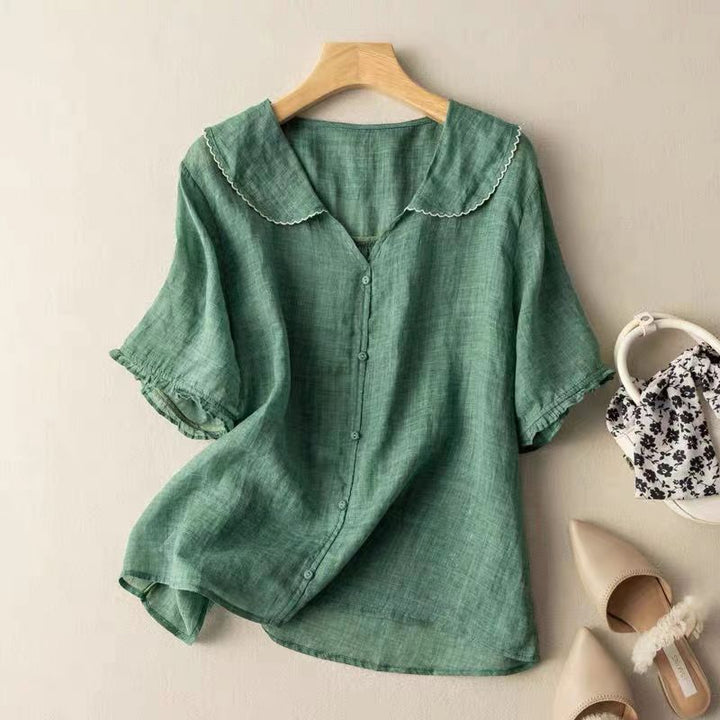 Blouse D’été Femme | Manches Courtes