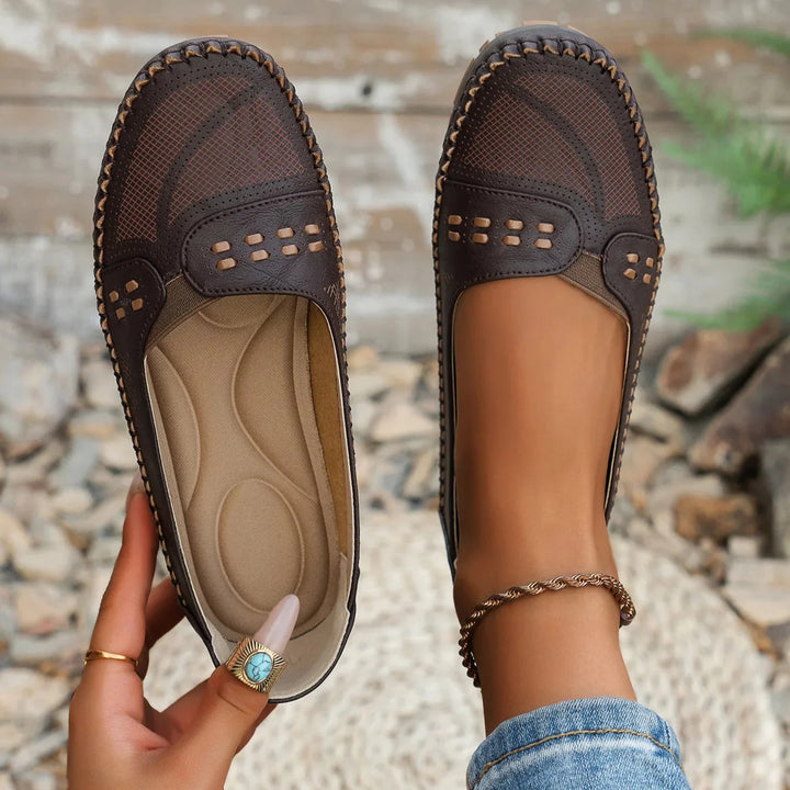 Mocassins à enfiler femme | respirant