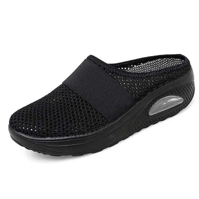 Chaussons Orthopédiques À Enfiler Femme | Maille