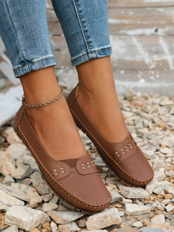 Mocassins à enfiler femme | respirant