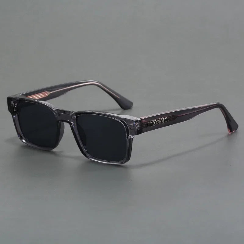 Lunettes de soleil homme polarisées carrées style décontracté
