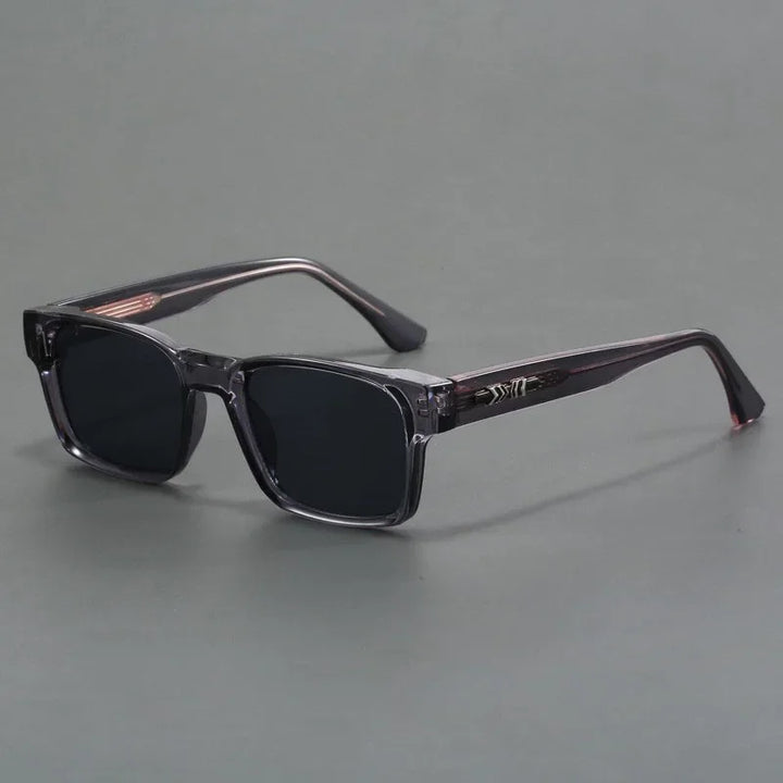 Lunettes de soleil homme polarisées carrées style décontracté