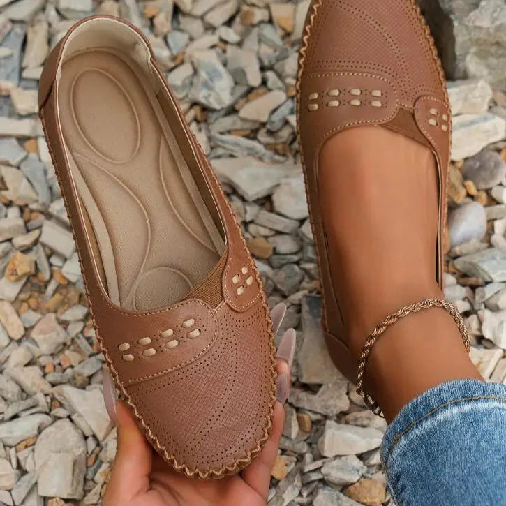 Mocassins à enfiler femme | respirant