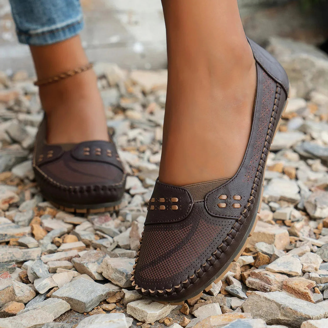 Mocassins à enfiler femme | respirant