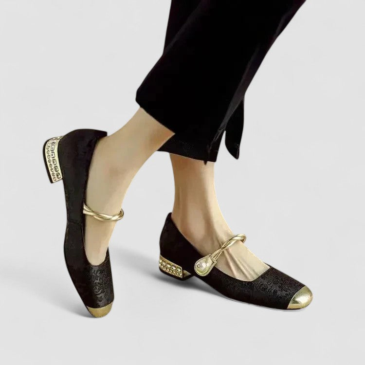 Chaussures Mary Jane Plates Élégantes Femme | Décontracté