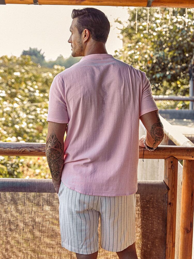 Chemise Manches Courtes Homme | Boutonnée