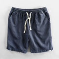 Short homme décontracté à cordon de serrage taille élastique minimaliste