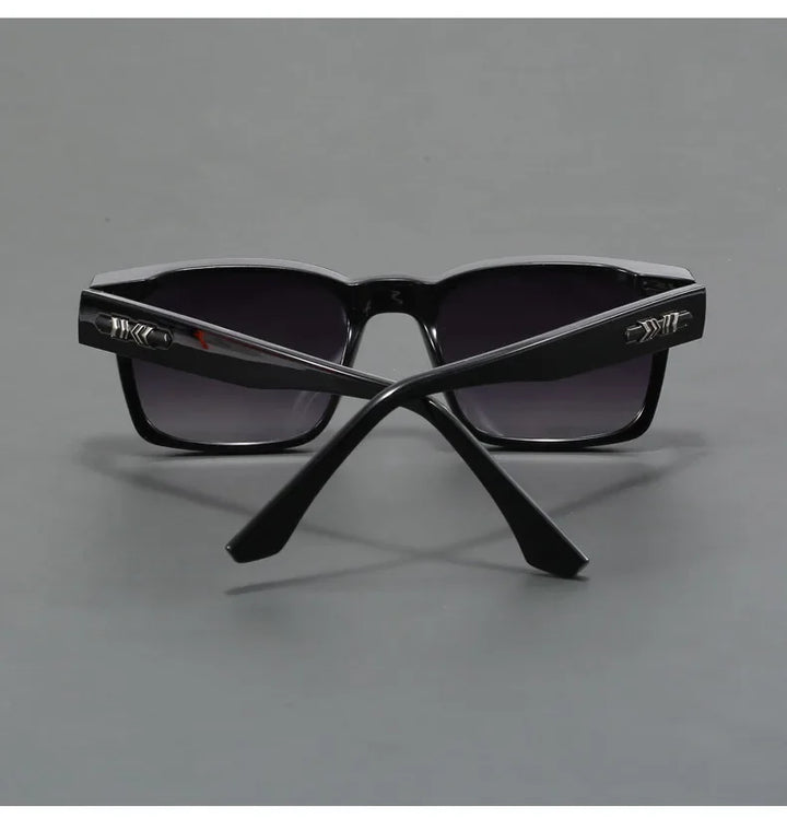 Lunettes de soleil homme polarisées carrées style décontracté