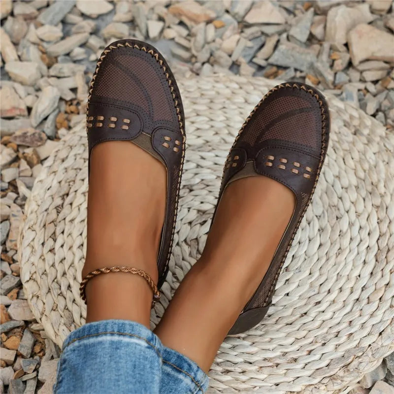 Mocassins à enfiler femme | respirant