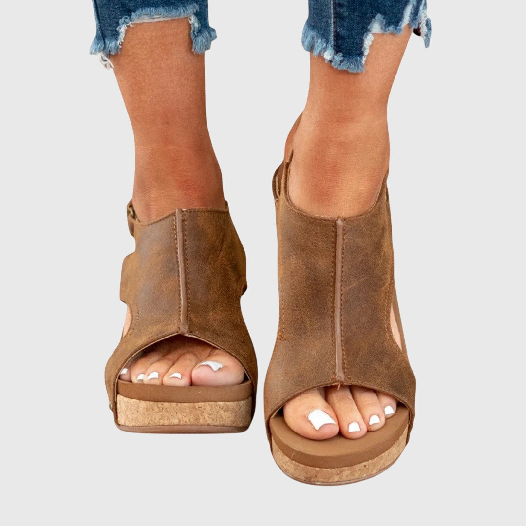 Sandales Compensées Femme | Décontracté