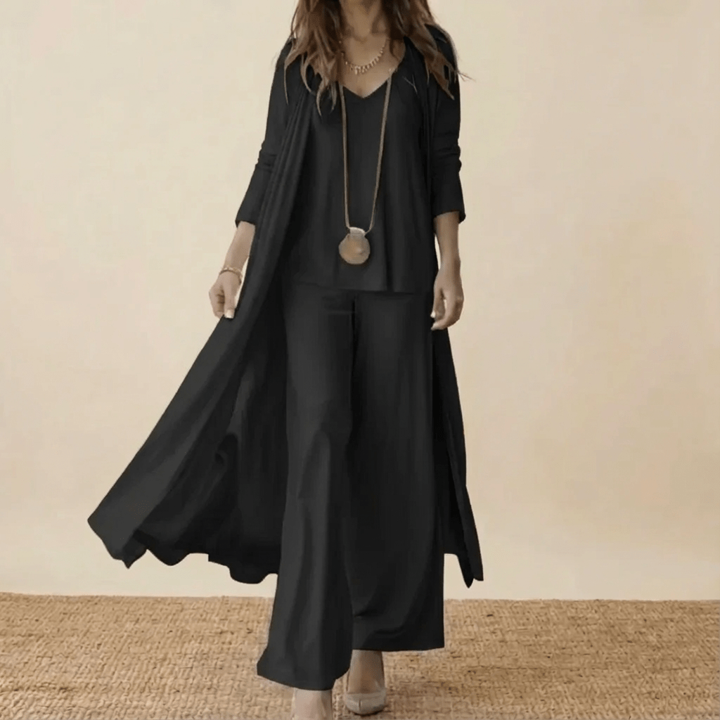 Ensemble Trois Pièces Ample Femme | Manches Longues