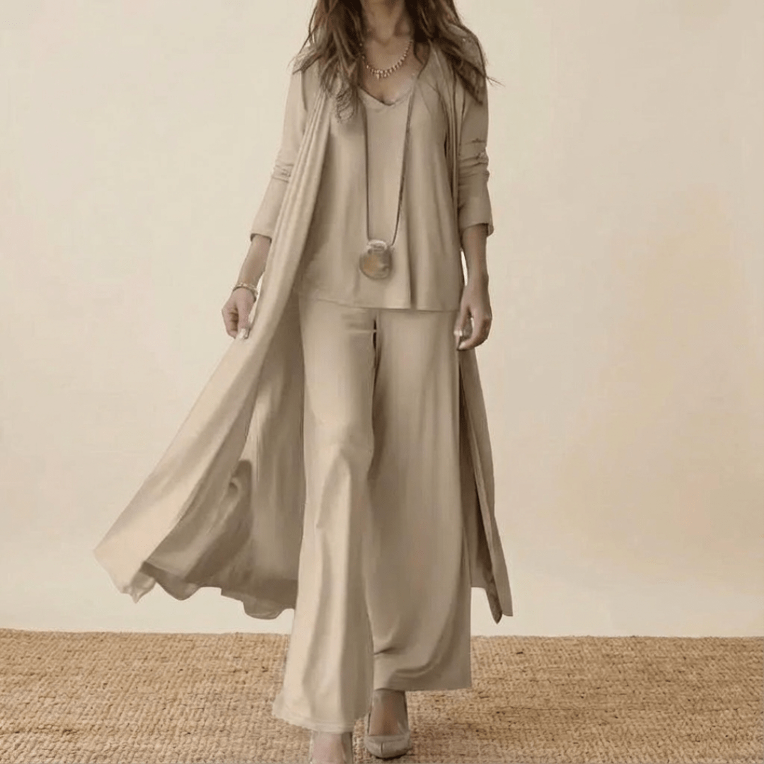Ensemble Trois Pièces Ample Femme | Manches Longues