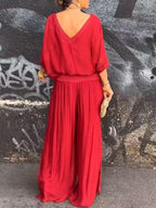 Ensemble Deux Pièces Décontracté Femme | Coupe Ample